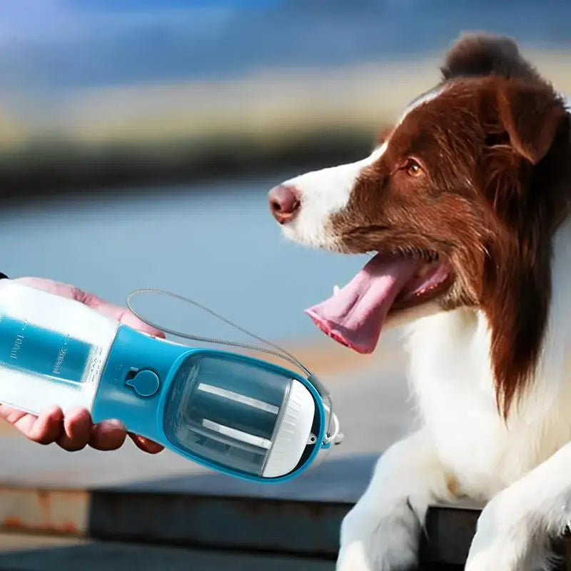 Dog Water Cup Drinking Food Garbage Bag (Three-in-one )
