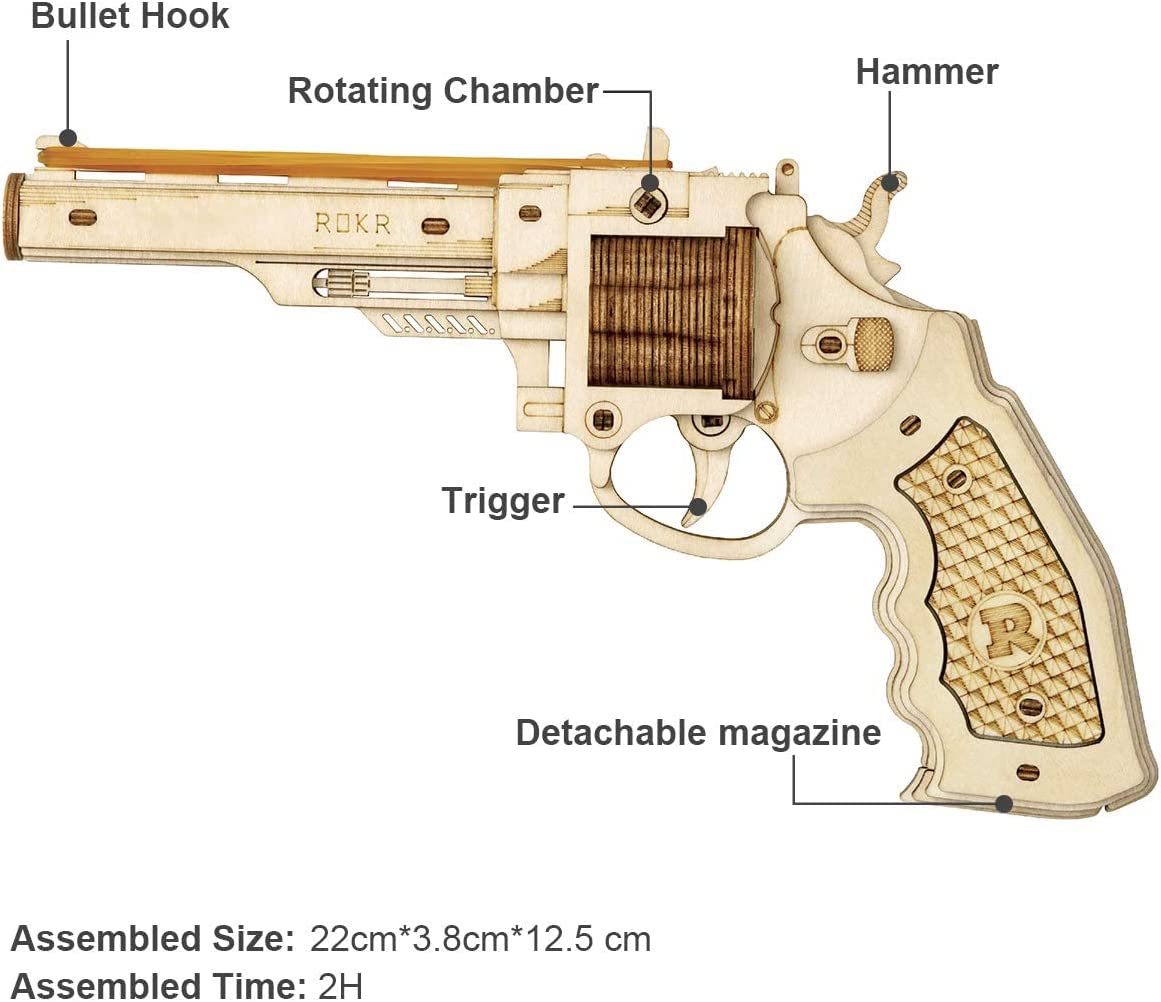 Robotime Gun Blocks Model Buliding Kit