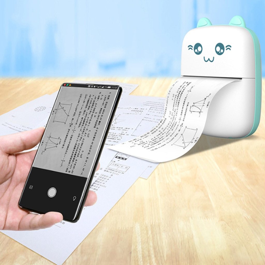 Mini Printer Portable Mini Bluetooth Printer