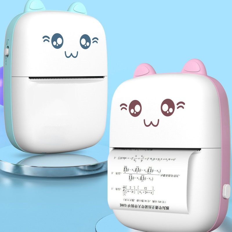 Mini Printer Portable Mini Bluetooth Printer